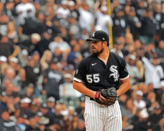 Carlos Rodon Chicago White Sox diamond painting