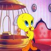 Cartoon Tweety Bird diamond painting