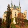 Castle Of Spirits Bojnice Castle Slovakia diamond painting