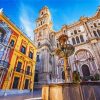 Catedral De La Encarnación De Málaga Spain diamond painting