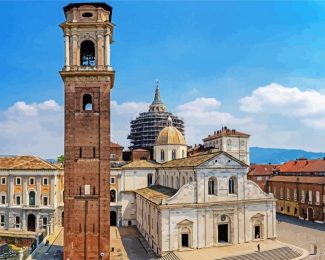 Cathedral Of Saint John The Baptist Turin Italy diamond painting