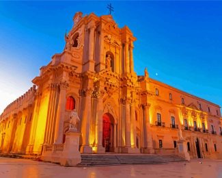 Cathedral Of Syracuse Sicilia diamond painting