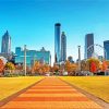 Centennial Olympic Park Atlanta diamond painting