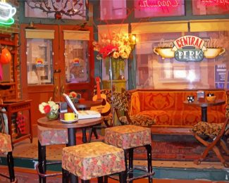 Central Perk diamond painting