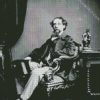 Charles Dickens Author diamond painting