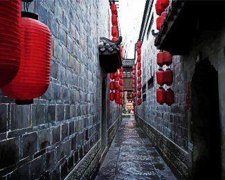 Chinese Alley diamond painting