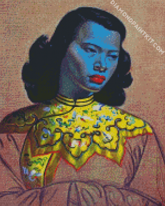 Chinese Girl Vladimir Tretchikoff diamond painting