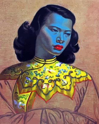 Chinese Girl Vladimir Tretchikoff diamond painting