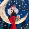 Christmas Deco Lady diamond painting