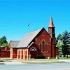 Church In Yea Australia diamond painting