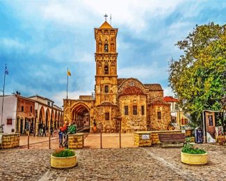 Church Of Saint Lazarus Larnaca diamond painting