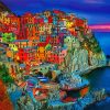 Cinque Terre Colorful Houses diamond painting