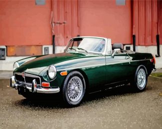 Classic Mg Car diamond painting