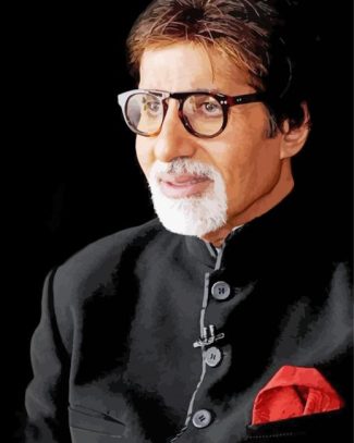 Classy Amitabh Bachchan Actor diamond painting