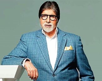 Classy Amitabh Bachchan diamond painting