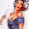 Classy Deco Lady diamond painting