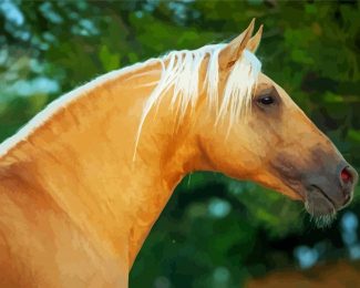 Close Up Golden Andalusian diamond painting