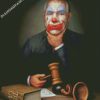 Clown Judge diamond painting