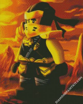 Cole Ninjago diamond painting