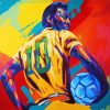 Colorful Pele diamond painting