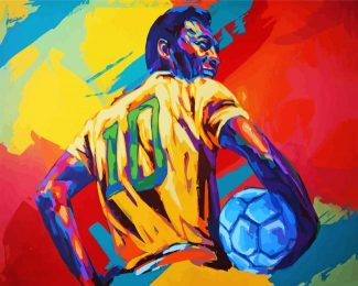 Colorful Pele diamond painting