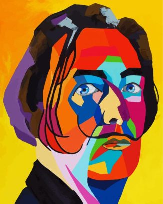 Colorful Salvador Dali diamond painting