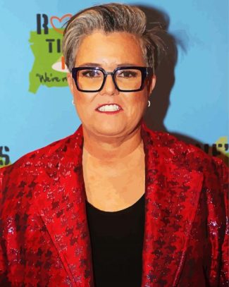 Comedian Rosie Odonnell diamond painting