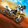 Cool Motocross diamond painting