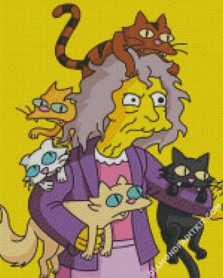 Crazy Cat Lady Diamond painting