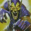 Creepy Green Goblin diamond painting