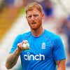 Cricketer Ben Stokes diamond painting