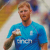 Cricketer Ben Stokes diamond painting