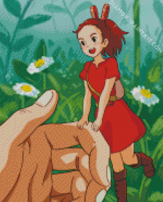 Cute Arrietty diamond painting