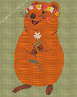 Cute Quokka diamond painting