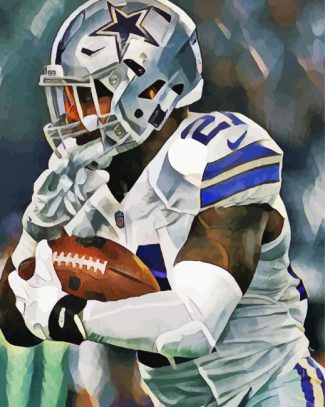 Dallas Cowboys American Football Player diamond painting