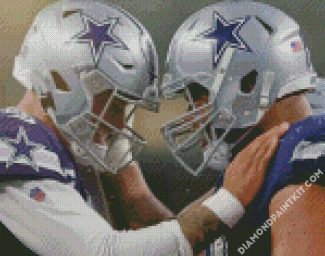 Dallas Cowboys Stars American Football Players diamond painting