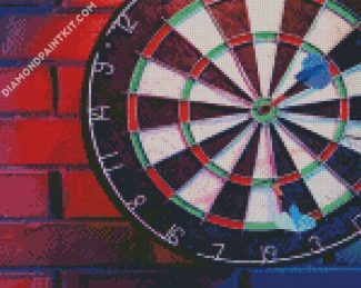 Dart Board diamond painting