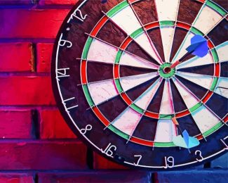 Dart Board diamond painting