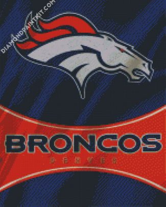 Denver Broncos American Football diamond painting