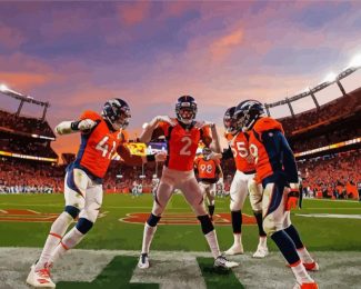 Denver Broncos Match Diamond painting