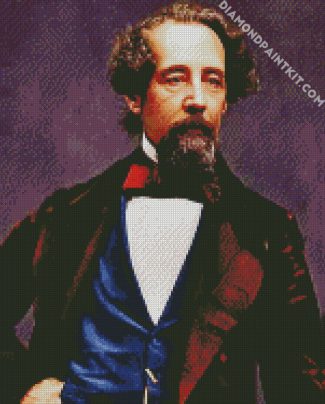 Dickens Charles Author diamond painting