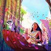 Disney Animation Pocahontas diamond painting