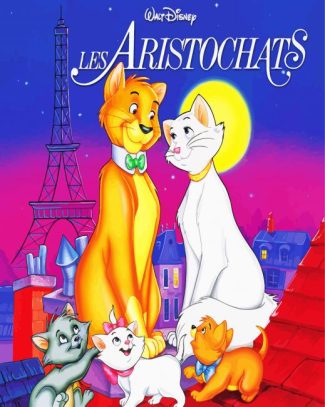 Disney Animation The Aristocats diamond painting