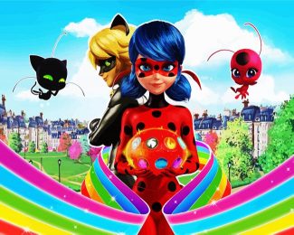 Disney Miraculous Ladybug diamond painting