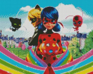 Disney Miraculous Ladybug diamond painting