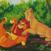 Disney Nala And Simba diamond painting