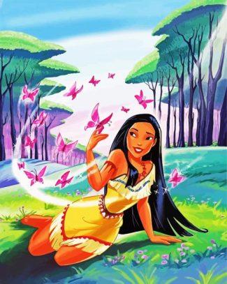 Disney Princess Pocahontas Film diamond painting