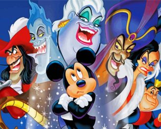 Disney Villains diamond painting