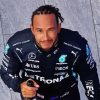 Driver Lewis Hamilton Diamond painting