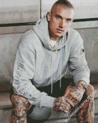 Dustin Martin Australian Rules Football Player diamond painting